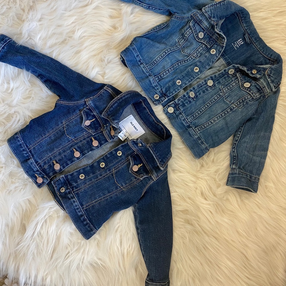 Toddler Girl’s Jean Jacket Lot